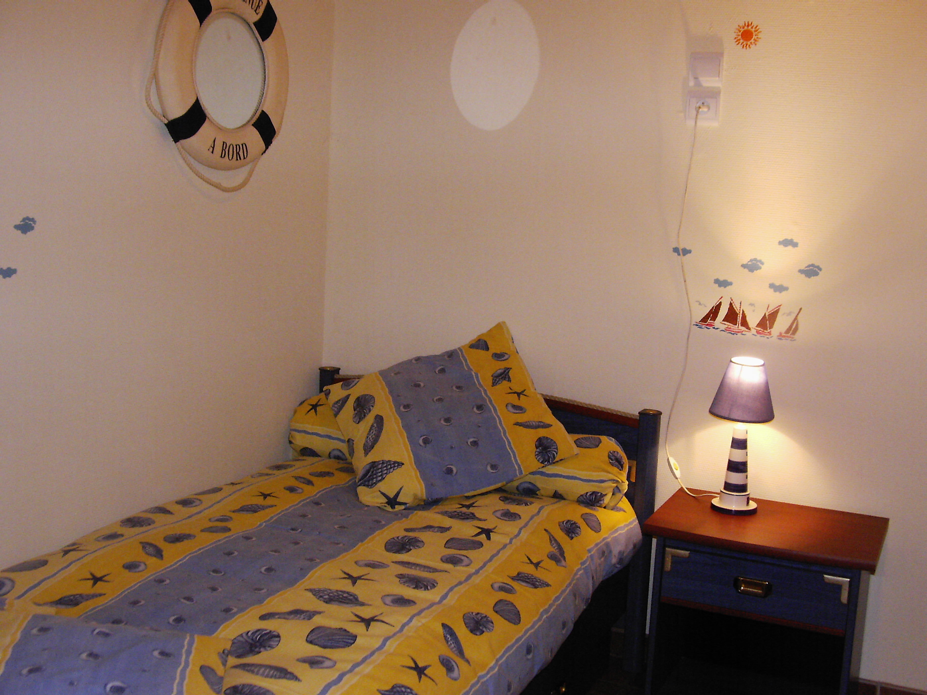 la chambre d'enfants avant travaux